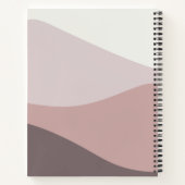 Golven van Mauve Notitieboek (Achterkant)