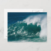 Golven van Oahu Briefkaart (Voorkant / Achterkant)