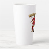 golven van overwinning latte mok (Voorkant)