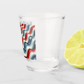 Golven van Patriottisme Shot Glas (Rechts)