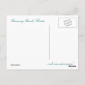 Golven van rozemarijn briefkaart (Achterkant)