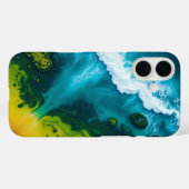 Golven van rust: een vredig Uitzicht Case-Mate iPhone Case (Achterkant (horizontaal))