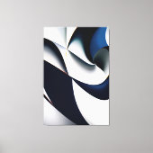 Golven van sereniteit canvas afdruk (Voorkant)