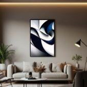 Golven van sereniteit canvas afdruk