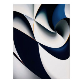 Golven van sereniteit perfect poster