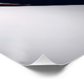 Golven van sereniteit perfect poster (Hoek)