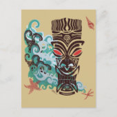 Golven van TIki Briefkaart (Voorkant)