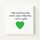 Golven van verandering - Chill Out Sunrise Journal Notitieboek (Achterkant)