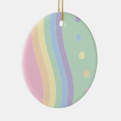 Golven van verrukking (Flow) Keramisch Ornament (Rechts)