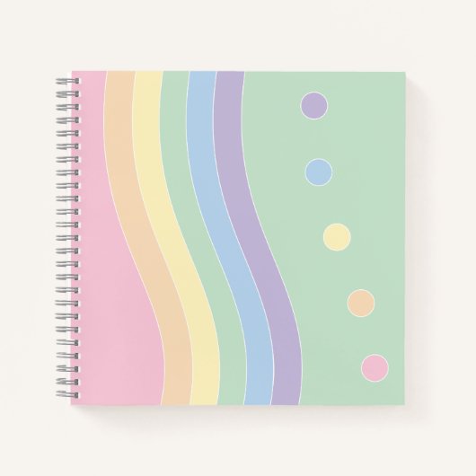 Golven van verrukking (Flow) Notitieboek (Voorkant)