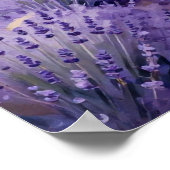 Golven van Violet: Een Impressionistische Studie v Poster (Hoek)