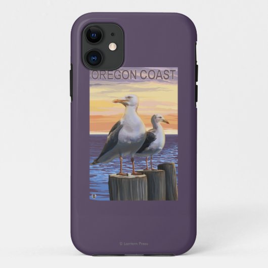 Golven van Zee van oregonkusten Case-Mate iPhone Case (Achterkant)