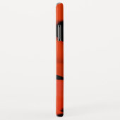 Golven van zwart en rood Case-Mate iPhone case (Achterkant/rechts)