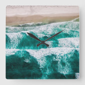 Golven Vierkante Klok (Voorkant)