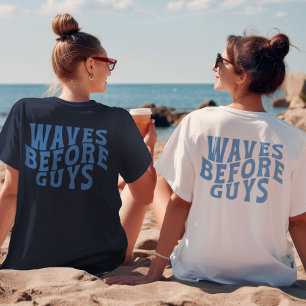 Golven Voor Jongens Zomer Meisjes Strand Vakantie T-shirt