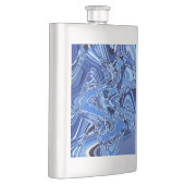 golven wegen in blauw flacon (Rechts)