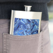 golven wegen in blauw flacon (Voorbeeld)