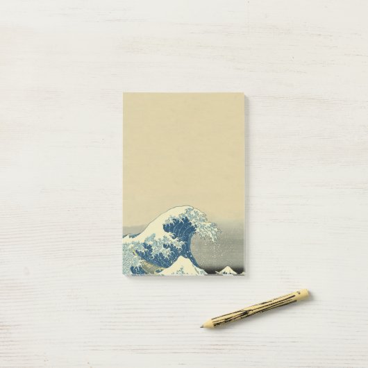  Golven Zee Boat Post-it® Notes (Op bureau)