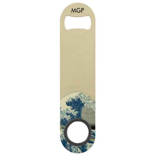 Golven Zee Boat Speed Flessenopener (Voorkant)