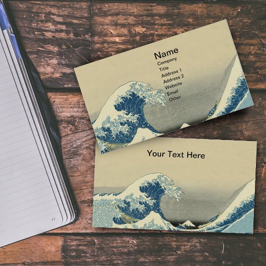  Golven Zee Boat Visitekaartje