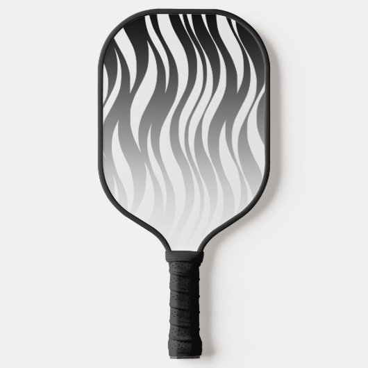 Golven - Zwarte Gradiënt Pickleball Paddle (Voorkant)
