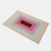 golvend Abstract Deurmat (Schuin)