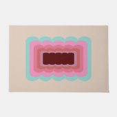 golvend Abstract Deurmat (Voorkant)