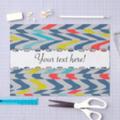 Golvend abstract ontwerp tissuepapier (Craft)