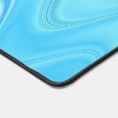Golvend Blauw Abstract Bureaumat (Hoek)