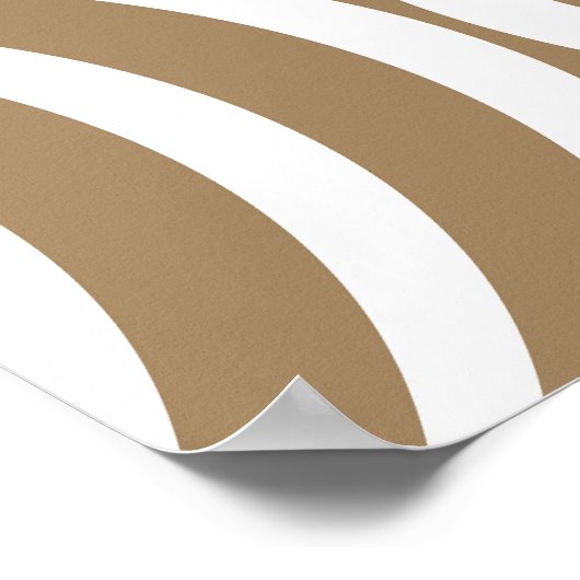  golvend lijnen geometrisch ontwerp poster (Hoek)