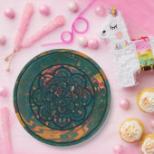 Golvend Mandala Papieren Bord (Feest)