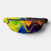 Golvend Meerkleurig Abstract Heuptasje (Liggend)