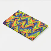 Golvend Meerkleurig Abstract Post-it® Notes (Schuin)