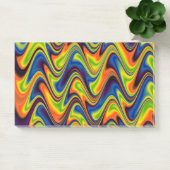 Golvend Meerkleurig Abstract Post-it® Notes (Kantoor)