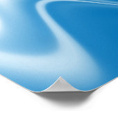 Golvend Meerkleurig Abstract Poster (Hoek)