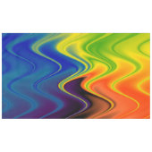 Golvend Meerkleurig Abstract Tafelkleed (Voorkant (Horizontaal))