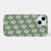 Golvend patroon, Abstract iPhone 15 Case (Achterkant horizontaal)