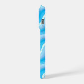 Golvend patroon iPhone hoesje (Linkerkant)