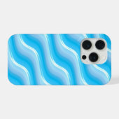 Golvend patroon iPhone hoesje (Achterkant horizontaal)