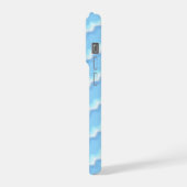 Golvend patroon iPhone hoesje (Linkerkant)