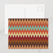 Golvend patroon Sedona Zuidwest Briefkaart (Voorkant / Achterkant)