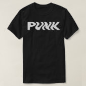 golvend punk ontwerp t-shirt (Design voorkant)