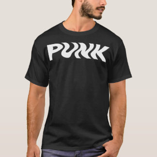 golvend punk ontwerp t-shirt