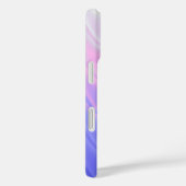 Golvend Roze Paars Abstract Case-Mate iPhone Case (Achterkant / Rechts)