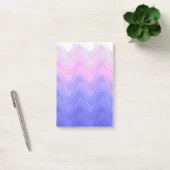 Golvend Roze Paars Abstract Post-it® Notes (Kantoor)