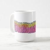 Golvend Snoep 1 Koffiemok (Voorkant links)