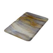 Golvend versteend hout badmat (Gekanteld)