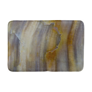 Golvend versteend hout badmat