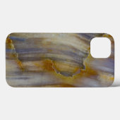 Golvend versteend hout Case-Mate iPhone case (Achterkant (horizontaal))