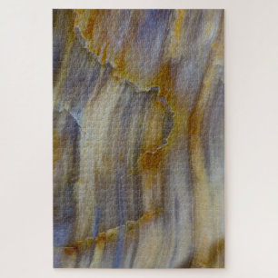 Golvend versteend hout legpuzzel